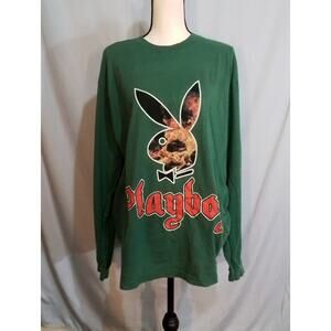 Playboy Bunny green pull over